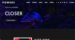 Desktop Screenshot of givemepowers.com