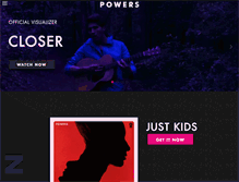 Tablet Screenshot of givemepowers.com